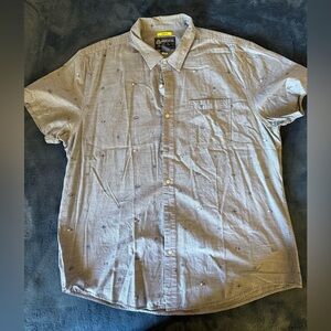 American Rag 
Men's Gray Short Sleeve Shirt